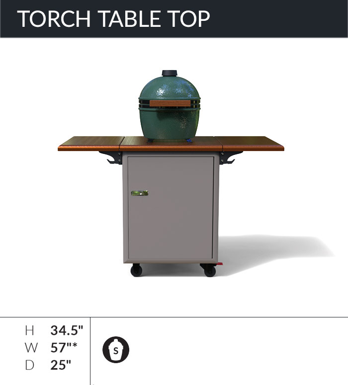CHALLENGER DESIGNS Torch Table Top