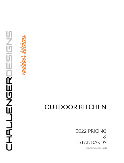 CHALLENGER DESIGNS Outdoor Kitchen Catalog